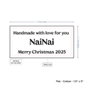 PPLR_HIDDEN_PRODUCT Text Only Medium Large Label (1.5"x3"-Cotton)