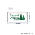 PPLR_HIDDEN_PRODUCT Print your Logo or Image on FLAT Cotton Tags