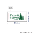 PPLR_HIDDEN_PRODUCT Print your Logo or Image on FLAT Cotton Tags