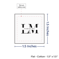 PPLR_HIDDEN_PRODUCT Print your Logo or Image on FLAT Cotton Tags