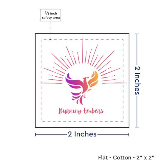 PPLR_HIDDEN_PRODUCT Print your Logo or Image on FLAT Cotton Tags