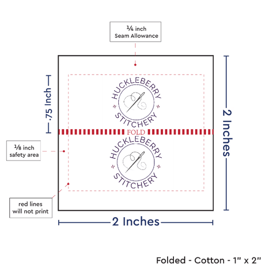 PPLR_HIDDEN_PRODUCT Print Your Logo or Image on FOLDED Cotton Tags