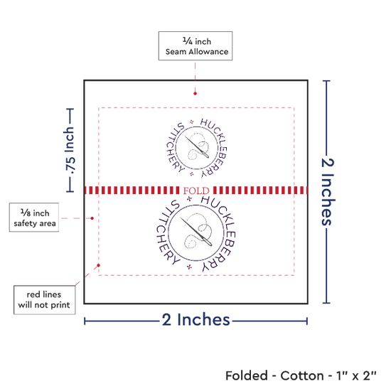 PPLR_HIDDEN_PRODUCT Print Your Logo or Image on FOLDED Cotton Tags