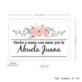 PPLR_HIDDEN_PRODUCT Floral Swag (2"x3"-Cotton)