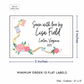 PPLR_HIDDEN_PRODUCT Thread and Flowers (2"x3" Cotton - 12 labels/set)