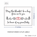 PPLR_HIDDEN_PRODUCT Double Heart Quote (2"x3" Cotton - 12 labels/set)