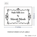 PPLR_HIDDEN_PRODUCT Swirl Accent Border (2"x3" Cotton - 12 labels/set)