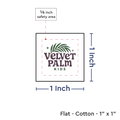 PPLR_HIDDEN_PRODUCT Print your Logo or Image on FLAT Cotton Tags