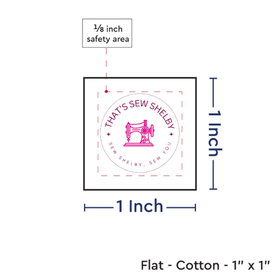 PPLR_HIDDEN_PRODUCT Print your Logo or Image on FLAT Cotton Tags