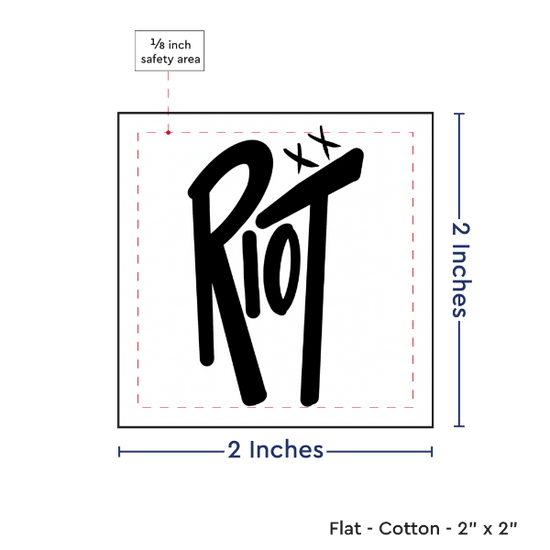 PPLR_HIDDEN_PRODUCT Print your Logo or Image on FLAT Cotton Tags