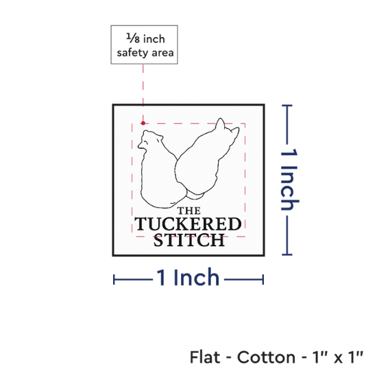 PPLR_HIDDEN_PRODUCT Print your Logo or Image on FLAT Cotton Tags