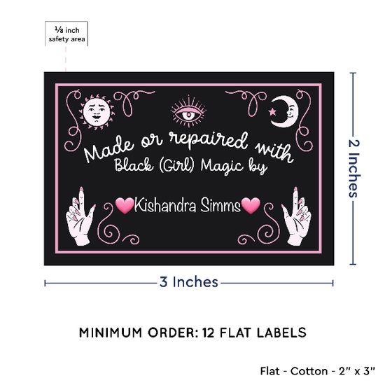 PPLR_HIDDEN_PRODUCT Spirit Board (2"x3" Cotton - 12 labels/set)
