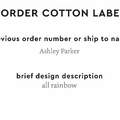 PPLR_HIDDEN_PRODUCT Reorder Previous Label Design - COTTON