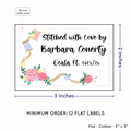 PPLR_HIDDEN_PRODUCT Thread and Flowers (2"x3" Cotton - 12 labels/set)