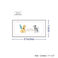 PPLR_HIDDEN_PRODUCT Print your Logo or Image on FLAT Cotton Tags