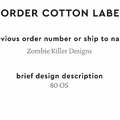 PPLR_HIDDEN_PRODUCT Reorder Previous Label Design - COTTON