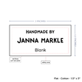 PPLR_HIDDEN_PRODUCT Text Only Medium Large Label (1.5"x3"-Cotton)
