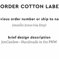 PPLR_HIDDEN_PRODUCT Reorder Previous Label Design - COTTON