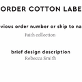 PPLR_HIDDEN_PRODUCT Reorder Previous Label Design - COTTON