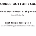 PPLR_HIDDEN_PRODUCT Reorder Previous Label Design - COTTON