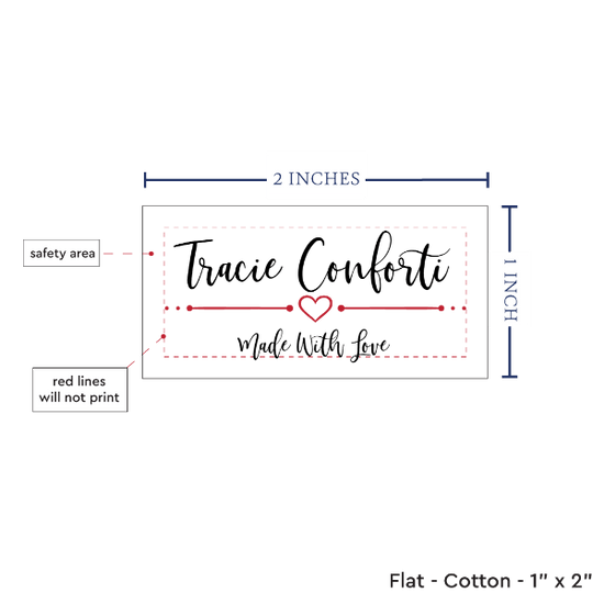 PPLR_HIDDEN_PRODUCT Modern Heart (2"x1"-Cotton)