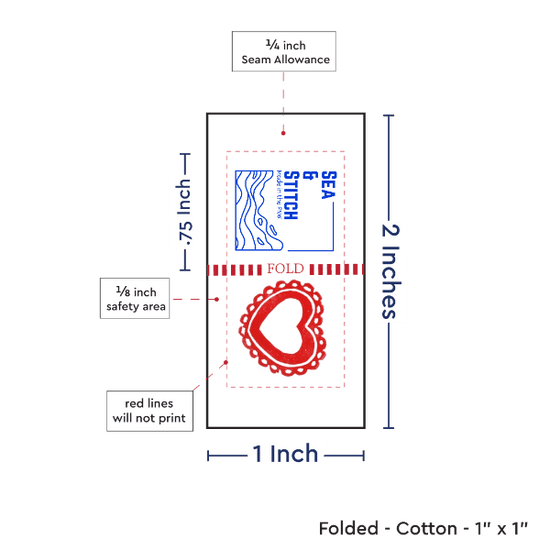 PPLR_HIDDEN_PRODUCT Print Your Logo or Image on FOLDED Cotton Tags