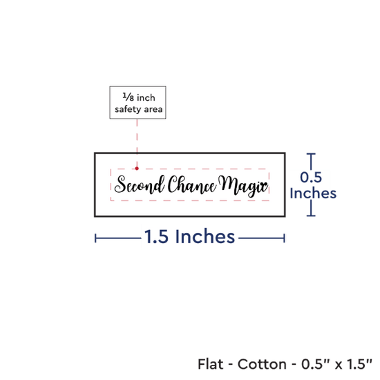 PPLR_HIDDEN_PRODUCT Print your Logo or Image on FLAT Cotton Tags