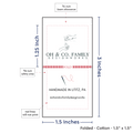 PPLR_HIDDEN_PRODUCT Print Your Logo or Image on FOLDED Cotton Tags