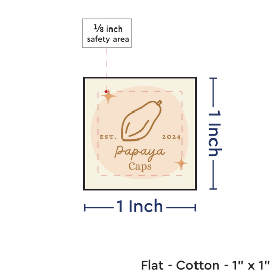 PPLR_HIDDEN_PRODUCT Print your Logo or Image on FLAT Cotton Tags