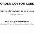 PPLR_HIDDEN_PRODUCT Reorder Previous Label Design - COTTON