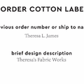 PPLR_HIDDEN_PRODUCT Reorder Previous Label Design - COTTON