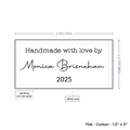 PPLR_HIDDEN_PRODUCT Text Only Medium Large Label (1.5"x3"-Cotton)