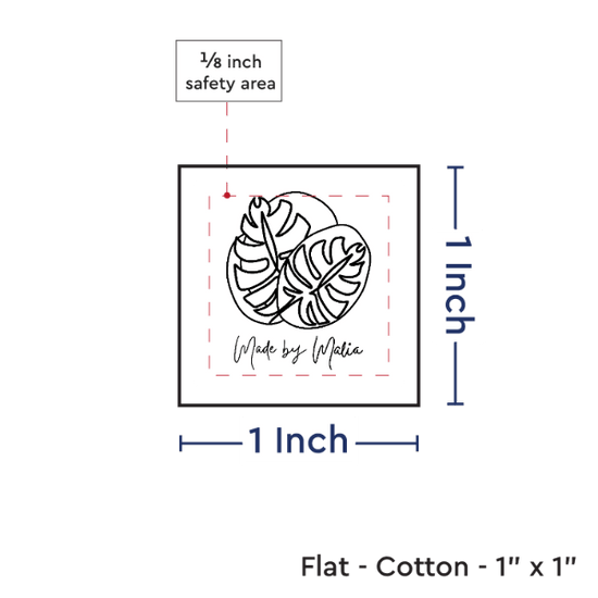 PPLR_HIDDEN_PRODUCT Print your Logo or Image on FLAT Cotton Tags