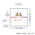 PPLR_HIDDEN_PRODUCT Print Your Logo or Image on FOLDED Cotton Tags