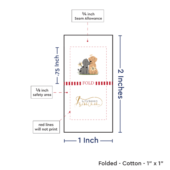 PPLR_HIDDEN_PRODUCT Print Your Logo or Image on FOLDED Cotton Tags