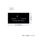 PPLR_HIDDEN_PRODUCT Print your Logo or Image on FLAT Cotton Tags