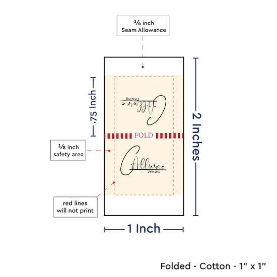 PPLR_HIDDEN_PRODUCT Print Your Logo or Image on FOLDED Cotton Tags