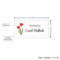 PPLR_HIDDEN_PRODUCT Spring Tulips (2"x1"-Cotton)