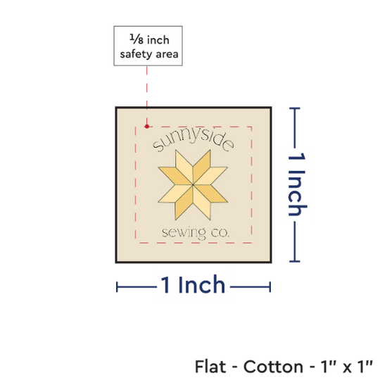 PPLR_HIDDEN_PRODUCT Print your Logo or Image on FLAT Cotton Tags