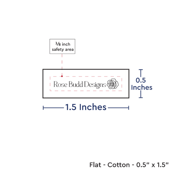 PPLR_HIDDEN_PRODUCT Print your Logo or Image on FLAT Cotton Tags
