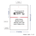 PPLR_HIDDEN_PRODUCT Print your Logo or Image on Satin Tags (2" wide - Satin)