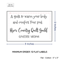 PPLR_HIDDEN_PRODUCT Large Text Only Label (2"x3"-Cotton)
