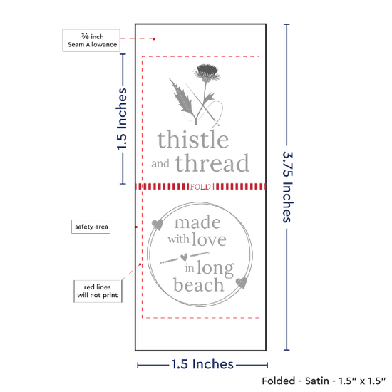 PPLR_HIDDEN_PRODUCT Print your logo/Image on Satin Tags (1.5" wide - Satin)