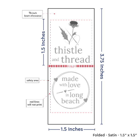 PPLR_HIDDEN_PRODUCT Print your logo/Image on Satin Tags (1.5" wide - Satin)