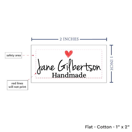 PPLR_HIDDEN_PRODUCT Simple Heart (2"x1"-Cotton)