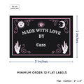 PPLR_HIDDEN_PRODUCT Spirit Board (2"x3" Cotton - 12 labels/set)