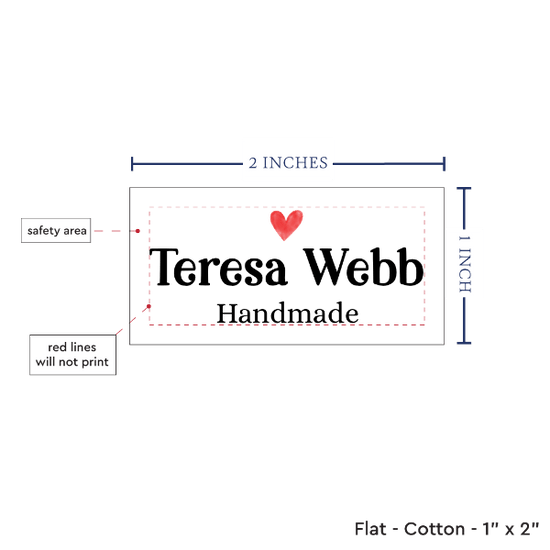 PPLR_HIDDEN_PRODUCT Simple Heart (2"x1"-Cotton)