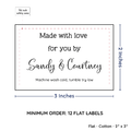 PPLR_HIDDEN_PRODUCT Large Text Only Label (2"x3"-Cotton)
