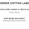 PPLR_HIDDEN_PRODUCT Reorder Previous Label Design - COTTON