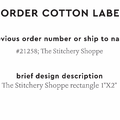 PPLR_HIDDEN_PRODUCT Reorder Previous Label Design - COTTON